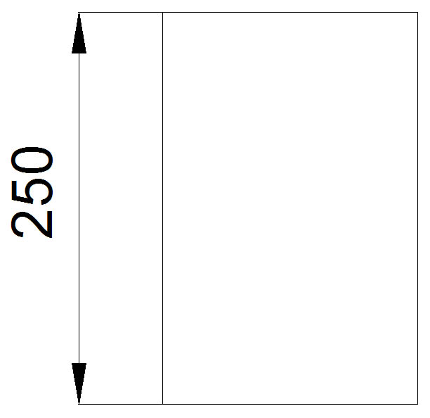 От 50 до 250 мм